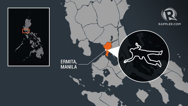 Manila cop gunned down in Ermita