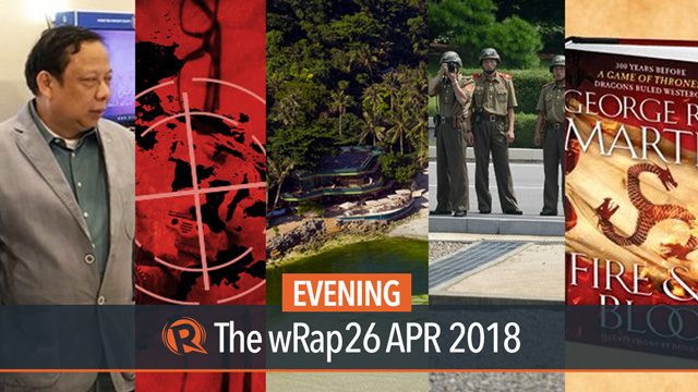 State of calamity in Boracay, Philippines on Villa expulsion, George RR Martin’s new book | Evening wRap
