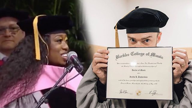 LOOK: Justin Timberlake, Missy Elliott receive honorary doctorate degrees