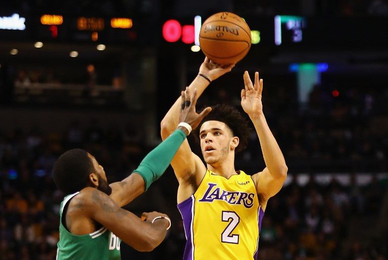 Lonzo Ball passes LeBron James as youngest in NBA history to record a triple-double