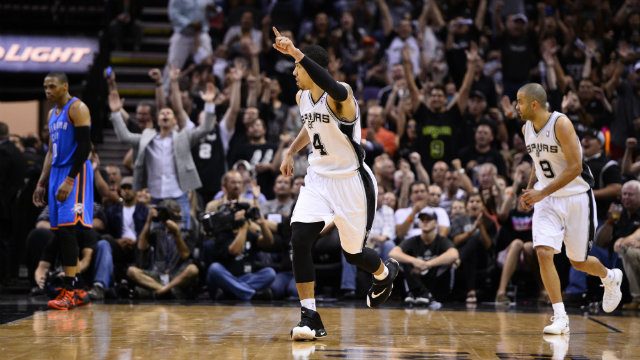 Spurs blow out Thunder by 35 to take 2-0 lead