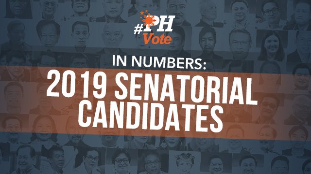 IN NUMBERS: Candidates for Senate 2019