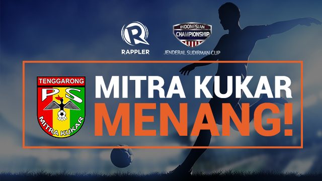 Piala Sudirman: Kalahkan Arema lewat adu penalti, Mitra Kukar lolos ke partai puncak
