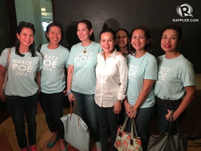 How the Ladies of Grace Poe campaign for their bet
