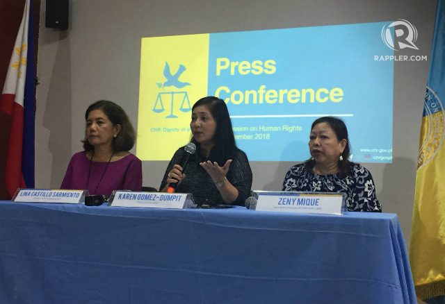 CHR, former HRVCB members warn martial law victims against scams