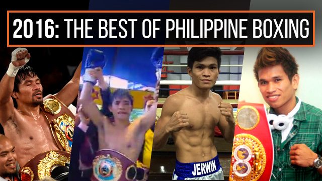 2016: The best of Philippine boxing