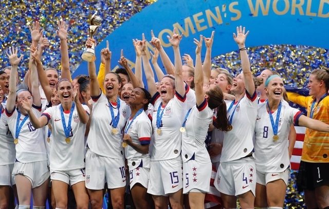 US rejoices after women’s football World Cup win