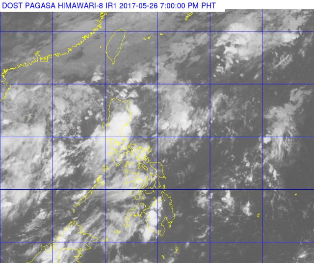 Light-moderate rain in Western Visayas, parts of Luzon on Saturday