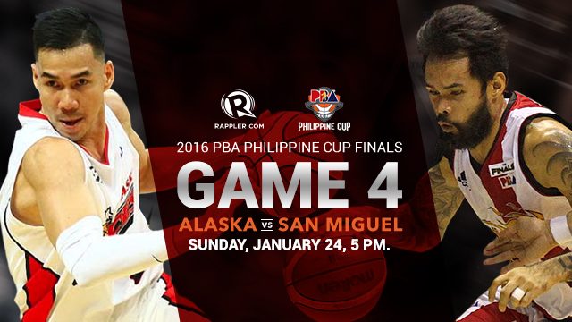 HIGHLIGHTS: Alaska vs San Miguel – 2016 PBA Philippine Cup Finals Game 4