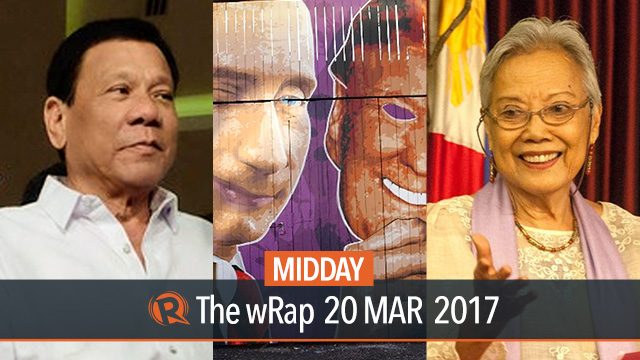 Duterte, Shahani, Trump-Russia ties | Midday wRap