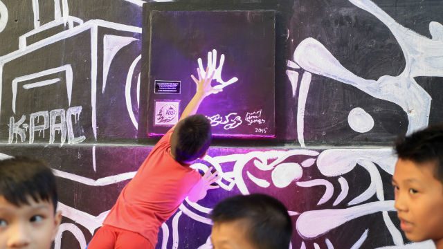 WATCH: LeBron James handprint unveiled at Tenement in Taguig