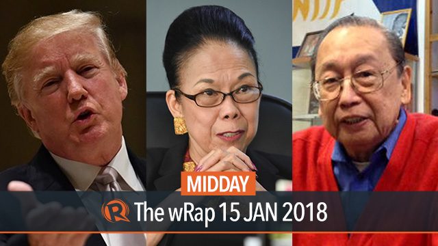 UN experts on Rappler, New Duterte appointees, Trump immigration plan | Midday wRap