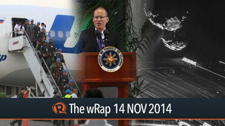 Philippines Ebola free, Aquino on OFWs, space probe | The wRap