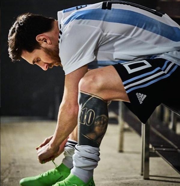 PENSIUN. Messi mengungkap rencana gantung sepatu usai Piala Dunia 2018 nanti. Foto instagram @leomessi 