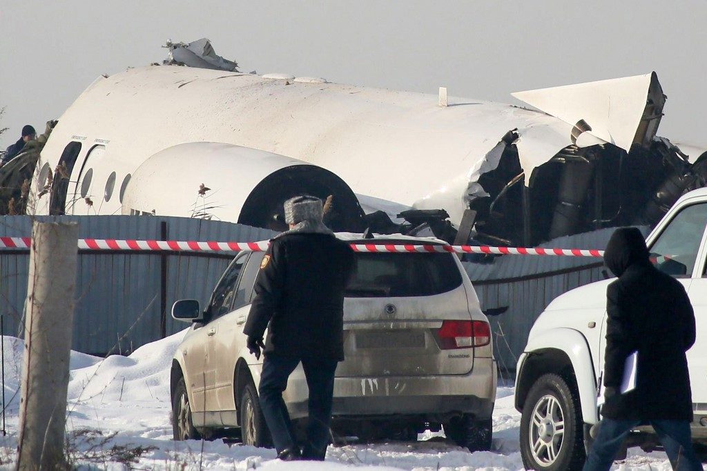Kazakhstan observes day of mourning after fatal jet crash