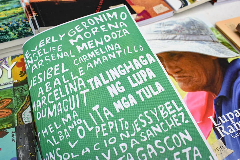 ZINES. Talinghaga ng Lupa and Lupang Ramos, among other books published by Gantala Press. Photo from Makô 