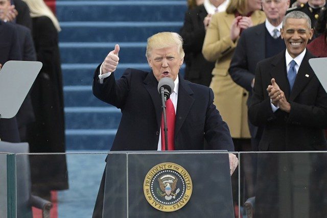 Pidato Donald Trump kepada anggota Kongres AS