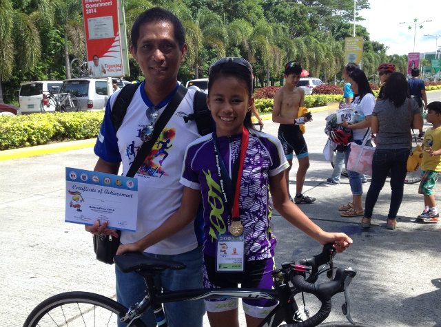 Cebu province cyclist Moira Erediano bags Batang Pinoy first gold