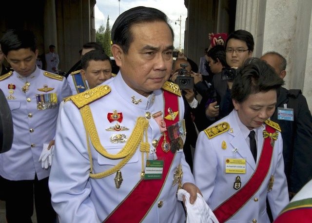 Thai army chief chosen as prime minister