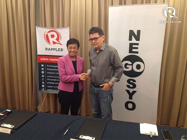 Go Negosyo, Rappler sign content partnership deal