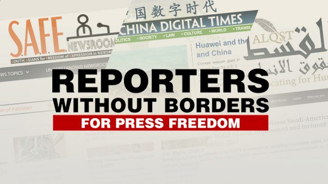RSF unblocks 3 more sites censored in Saudi Arabia, Pakistan, China