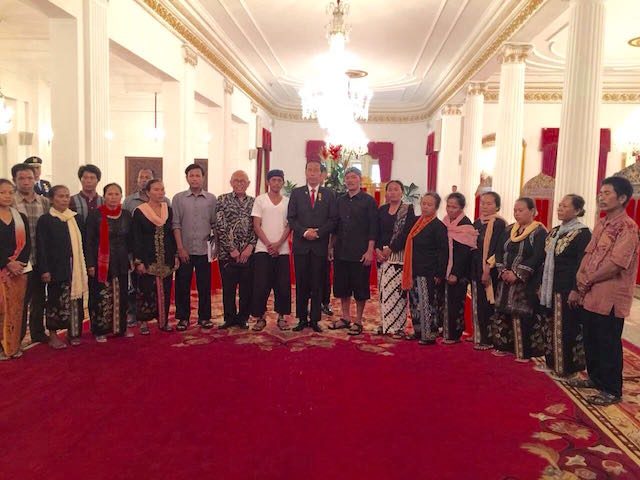 Akhirnya, 9 Kartini Kendeng bertemu Presiden Joko Widodo