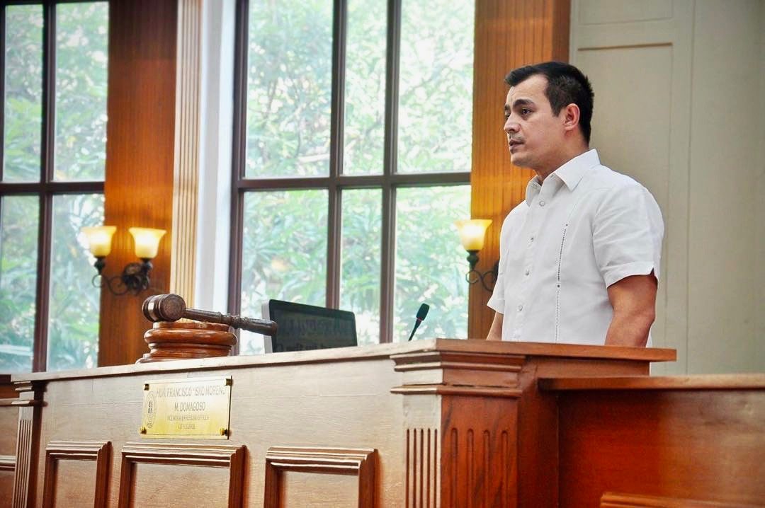 PRESIDING SESSION. Isko Moreno serves as a 3-term vice mayor of Manila City from 2007 to 2016. Photo courtesy of Moreno   