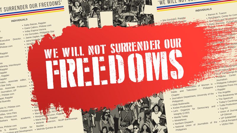 Never again, vow Filipino journalists on Independence Day