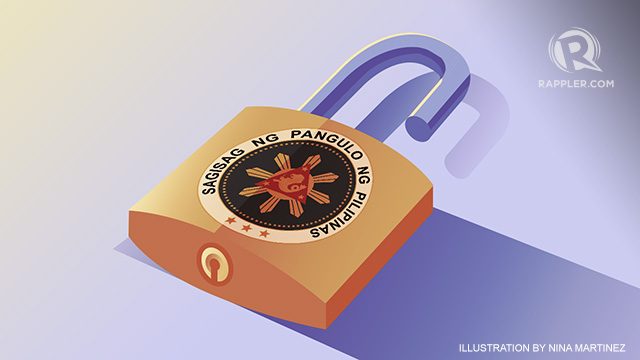 How serious is the Duterte administration about FOI?