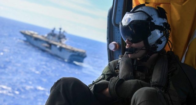 US Marine missing in Sulu Sea