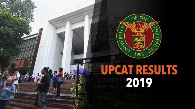 UPCAT 2019 results released