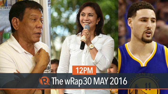 Proclamation day, Duterte on CPP, Warriors vs Thunder | 12PM wRap