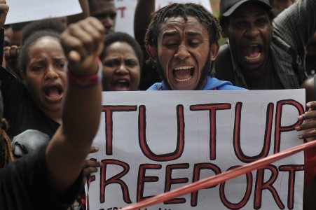 Soal Freeport, Papua dan Pemerintah Pusat satu suara