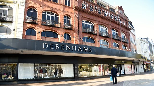 Lenders take control at UK department store Debenhams