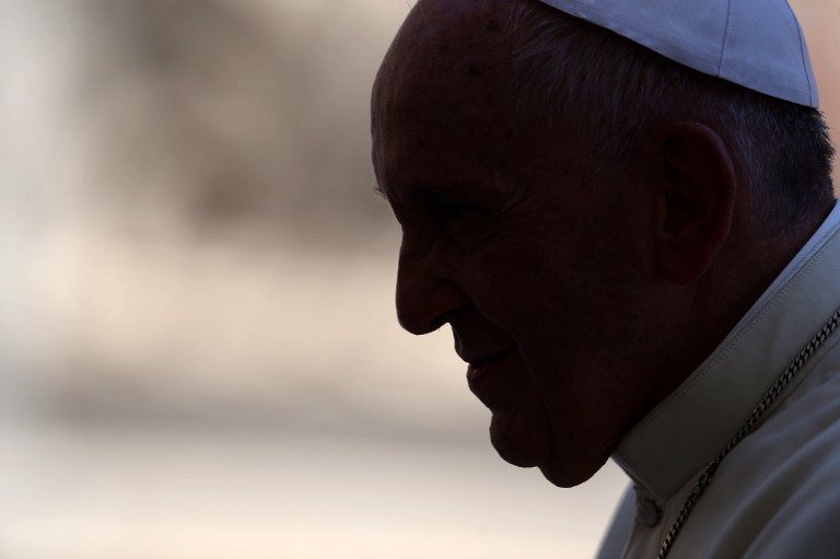 Pope to warn global warming is killing the planet
