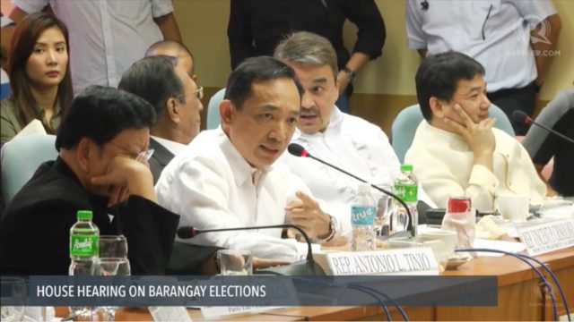 Tensions flare as lawmakers rush to approve barangay poll postponement