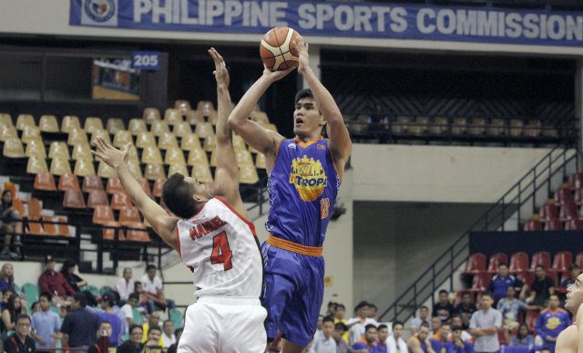 NEW ADDITION. Troy Rosario is the latest addition to the Gilas Pilipinas pool. Photo from PBA Images  