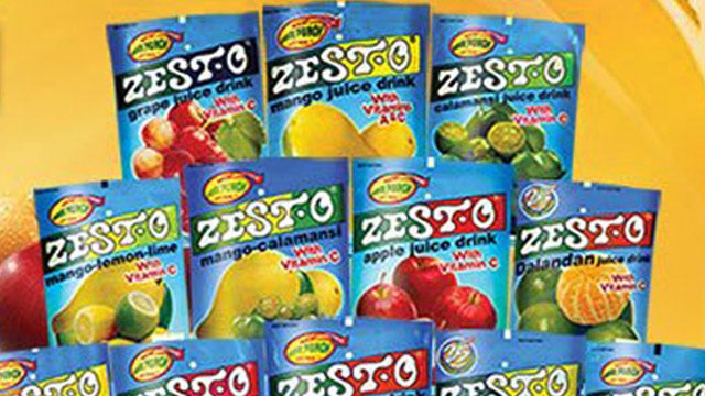Zest-O juice drinks to appear in the US soon