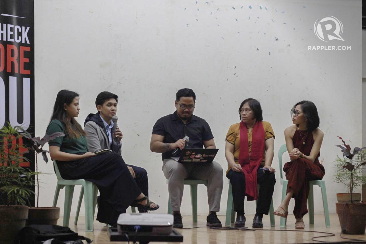 Be discerning of news sources, journalists urge students