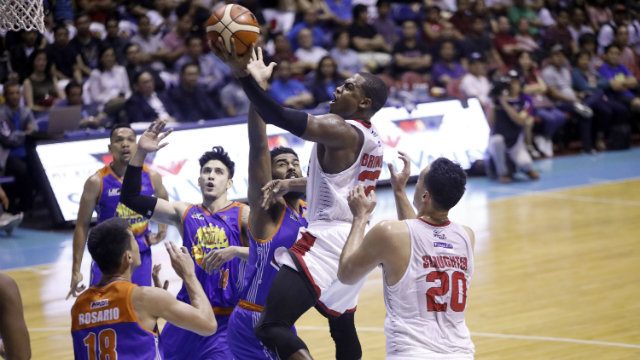 Ginebra holds off Rice-less TNT to advance to Govs Cup finals