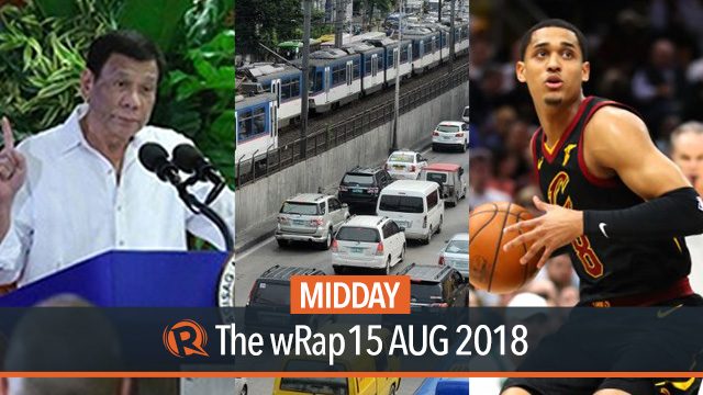 Duterte on resignation, driver-only car ban, Jordan Clarkson | Midday wRap