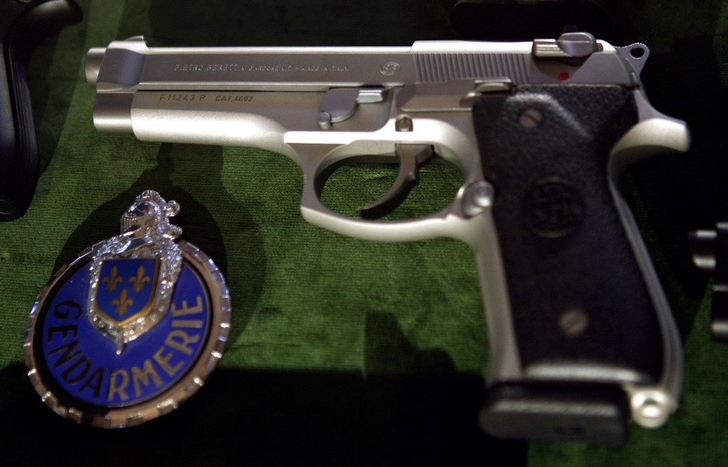 Beretta pistol stolen at Brazil defense industry expo