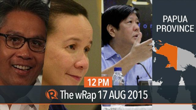 Roxas-Poe talks, Papua plane crash, Marcos on BBL | 12PM wRap