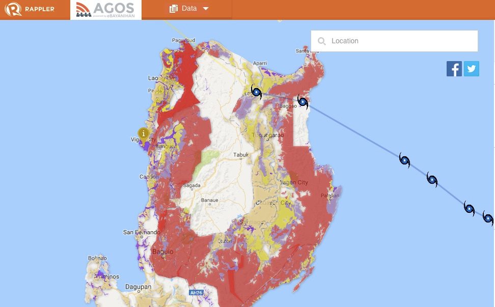 Warga di daerah berisiko tinggi di Cagayan dievakuasi