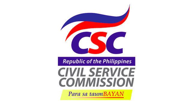 CSC menerima permohonan kelayakan resmi Barangay