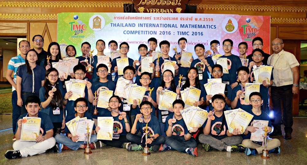 PH kids win 42 awards in Chiang Mai math contest