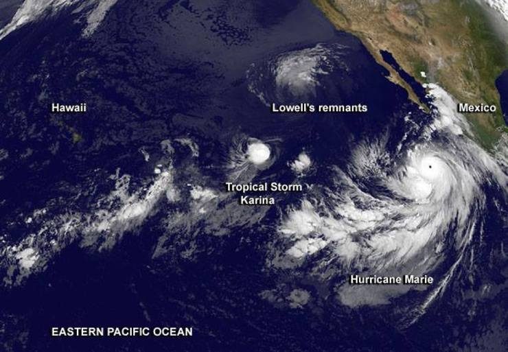 Hurricane Marie becomes powerful category 5 storm off Mexico