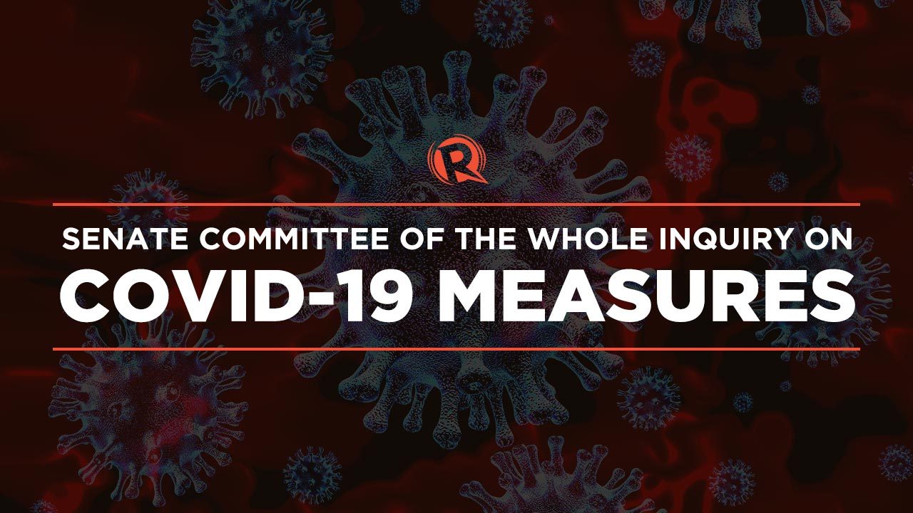 LIVE: Senate committee of the whole inquiry on COVID-19 measures