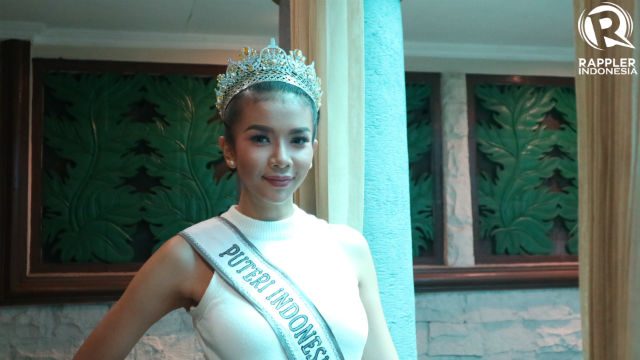 Dea Rizkita siap membawa nama Indonesia di 'Miss Grand International 2017'. Foto oleh Sakinah Ummu Haniy/Rappler 