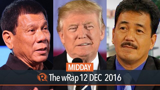 Duterte on killings, CHED chairperson, Donald Trump | Midday wRap